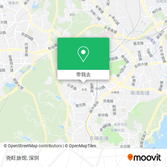 尧旺旅馆地图