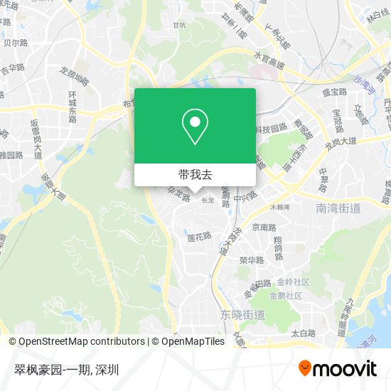翠枫豪园-一期地图