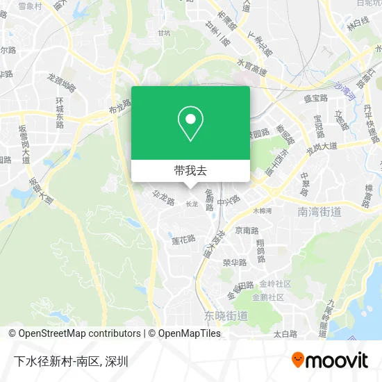 下水径新村-南区地图