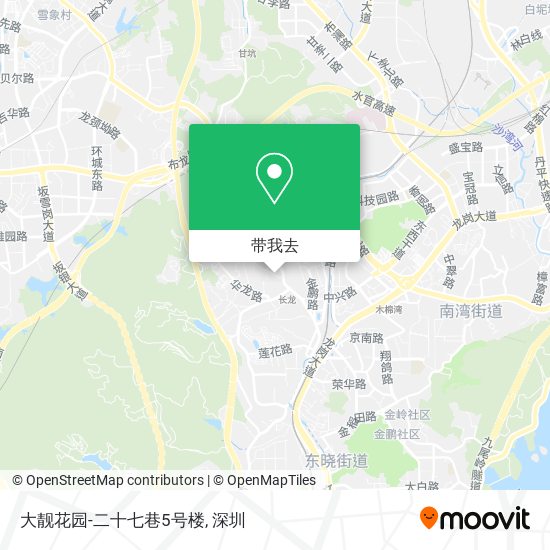 大靓花园-二十七巷5号楼地图