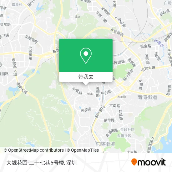 大靓花园-二十七巷5号楼地图