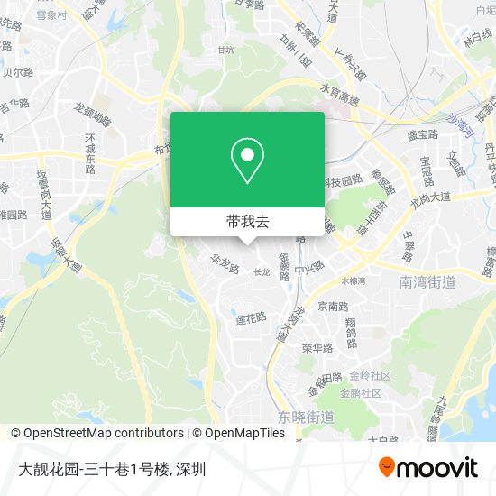 大靓花园-三十巷1号楼地图