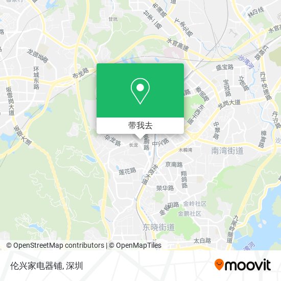 伦兴家电器铺地图