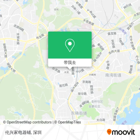 伦兴家电器铺地图