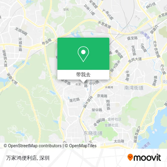 万家鸿便利店地图