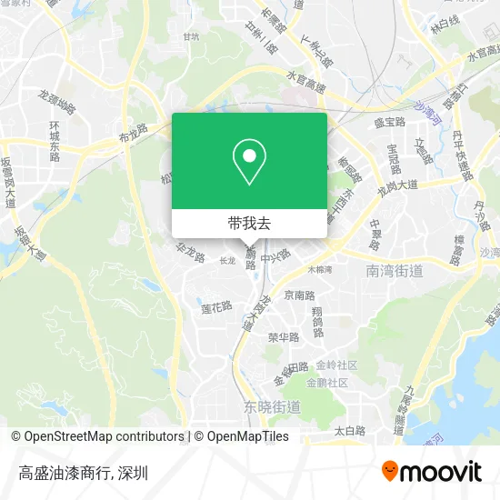 高盛油漆商行地图