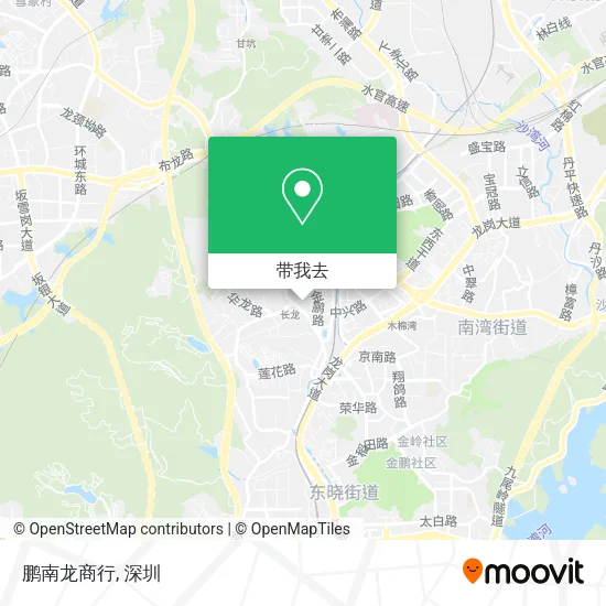 鹏南龙商行地图