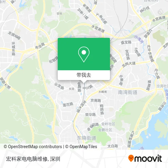 宏科家电电脑维修地图
