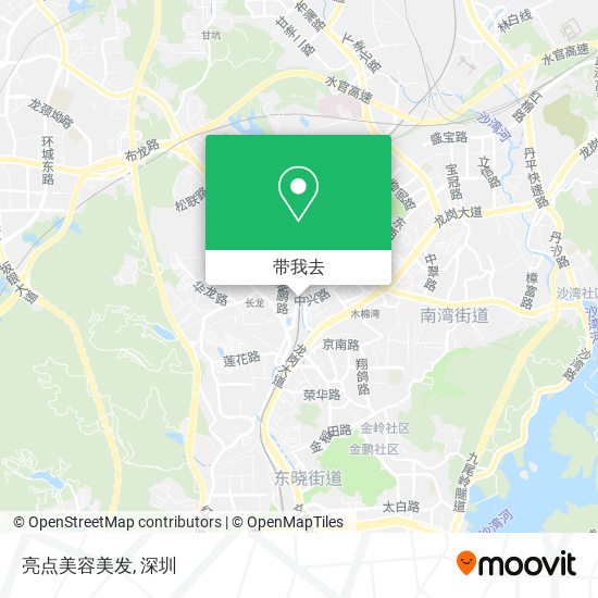 亮点美容美发地图