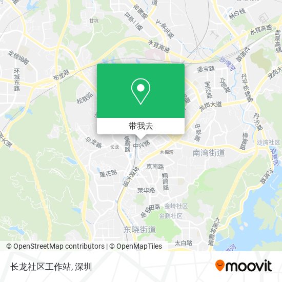 长龙社区工作站地图