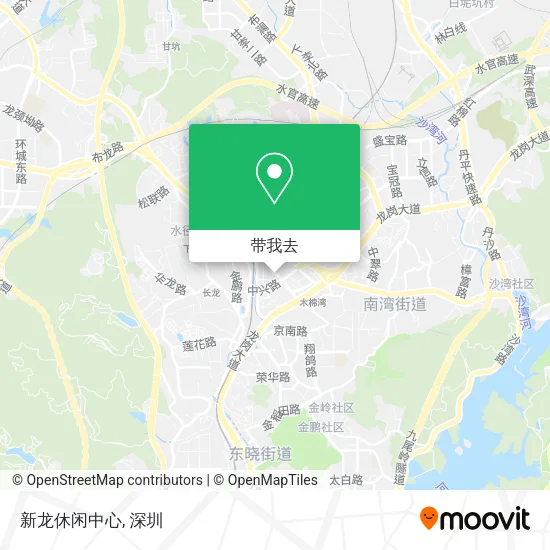 新龙休闲中心地图