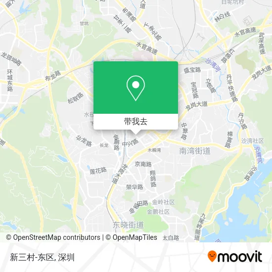 新三村-东区地图