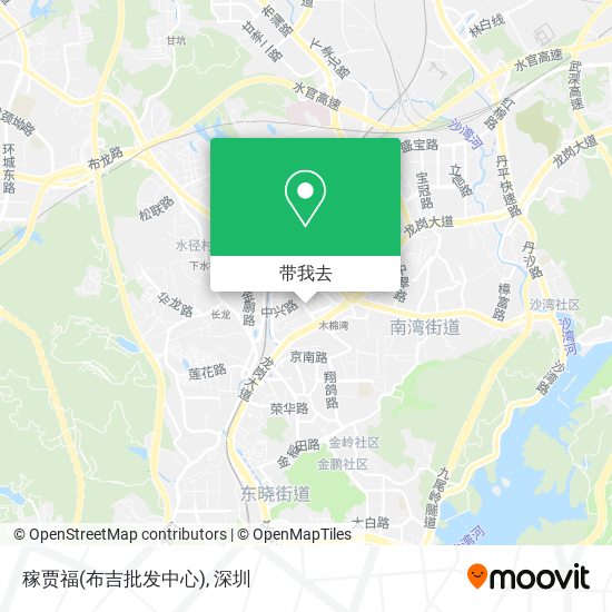 稼贾福(布吉批发中心)地图