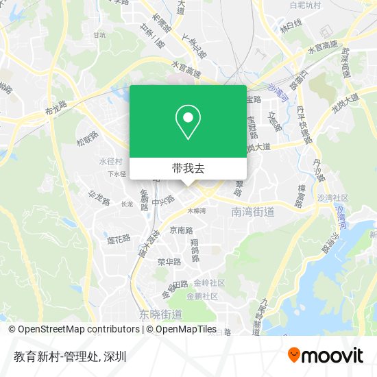 教育新村-管理处地图