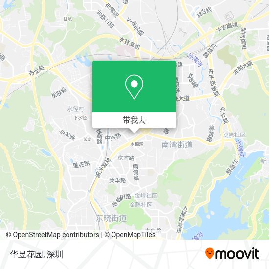 华昱花园地图