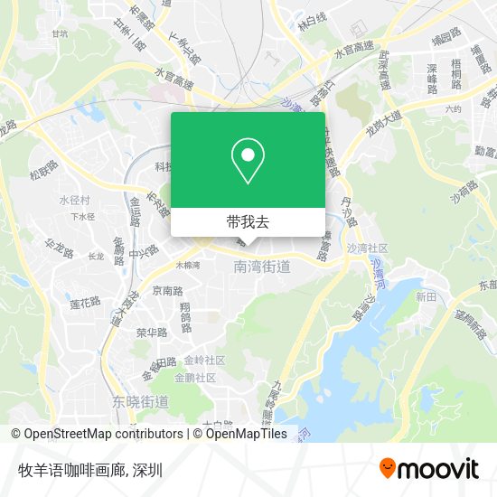 牧羊语咖啡画廊地图