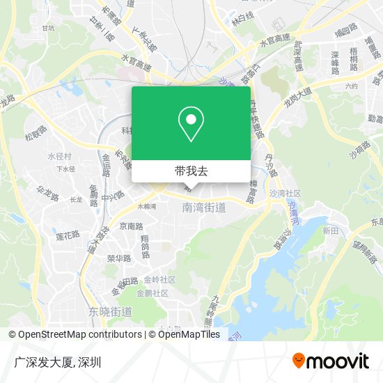 广深发大厦地图