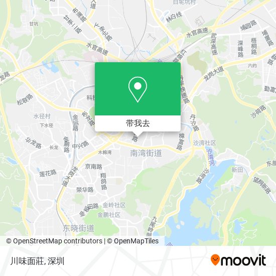 川味面莊地图