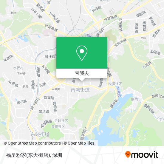 福星粉家(东大街店)地图