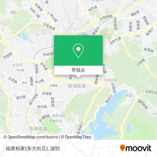 福星粉家(东大街店)地图