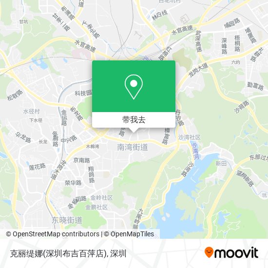 克丽缇娜(深圳布吉百萍店)地图