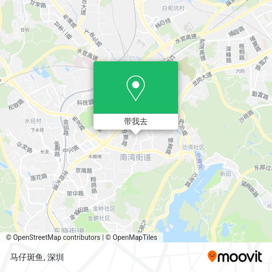 马仔斑鱼地图