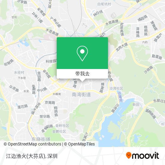 江边渔火(大芬店)地图