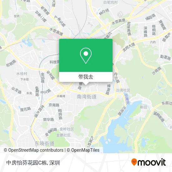 中房怡芬花园C栋地图