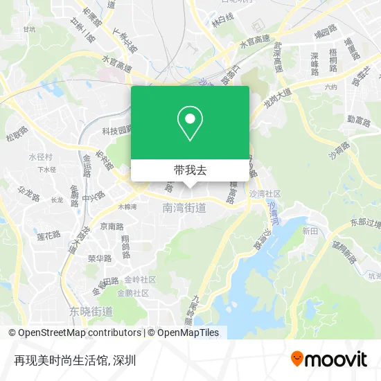 再现美时尚生活馆地图