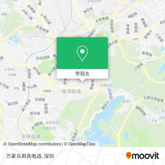 万家乐厨具电器地图