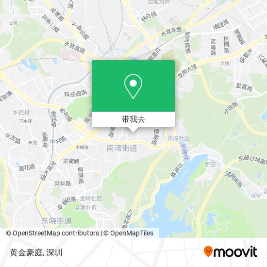 黄金豪庭地图