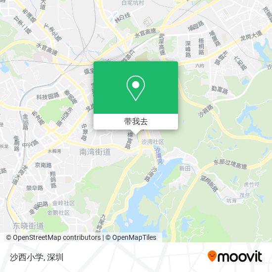 沙西小学地图