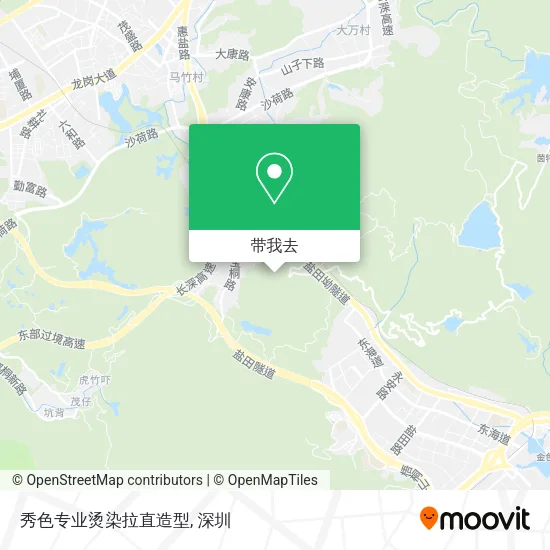 秀色专业烫染拉直造型地图