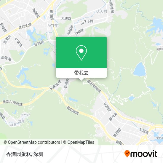 香满园蛋糕地图