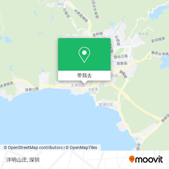 洋明山庄地图