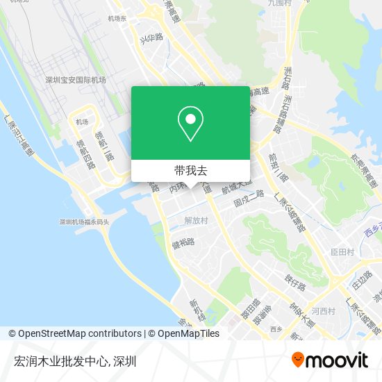 宏润木业批发中心地图