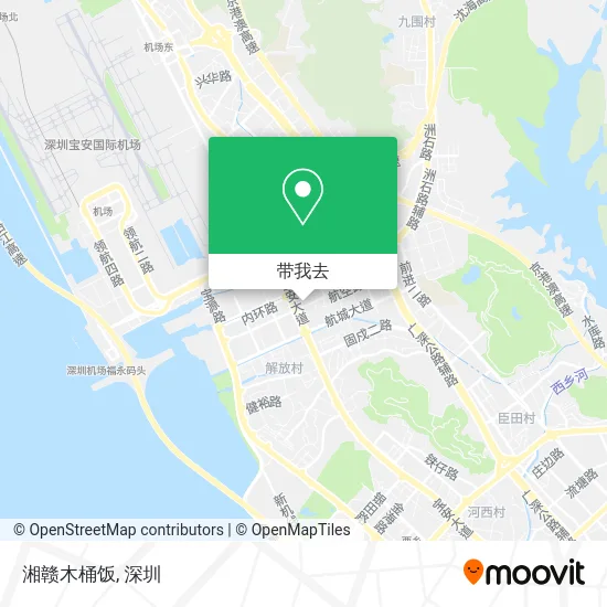 湘赣木桶饭地图
