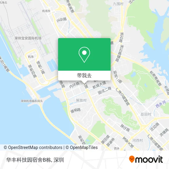 华丰科技园宿舍B栋地图