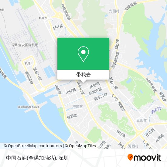 中国石油(金满加油站)地图