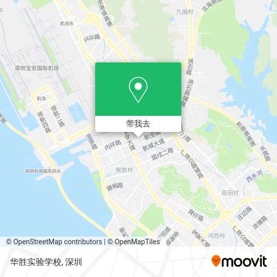 华胜实验学校地图