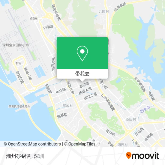 潮州砂锅粥地图