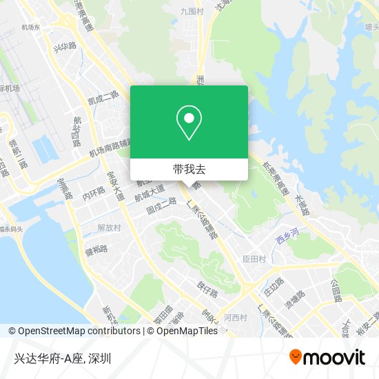 兴达华府-A座地图