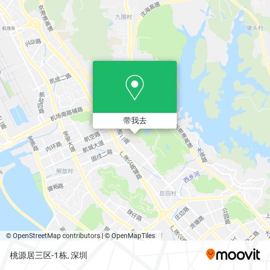 桃源居三区-1栋地图