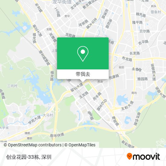 创业花园-33栋地图
