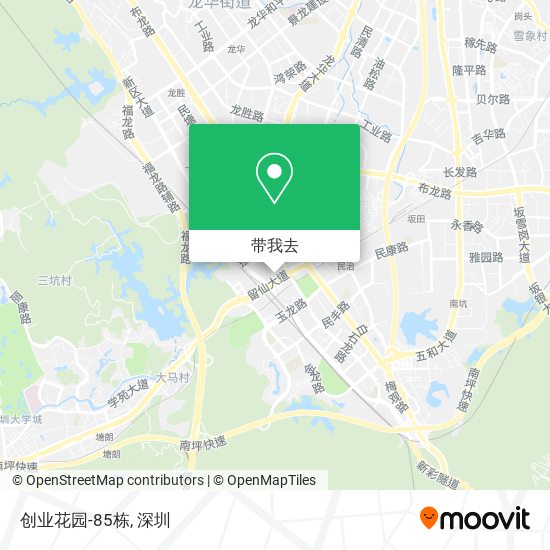 创业花园-85栋地图
