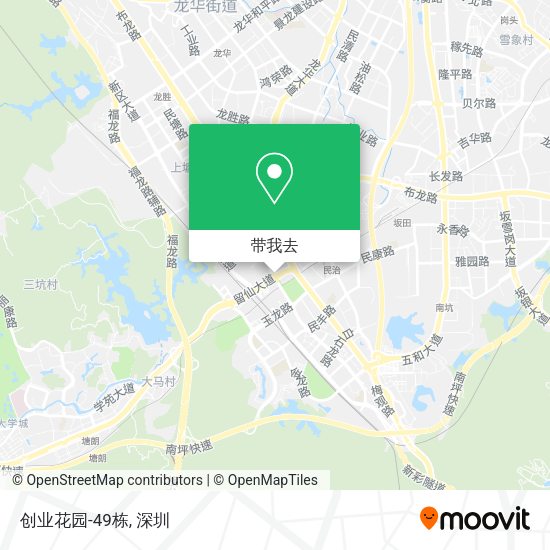创业花园-49栋地图