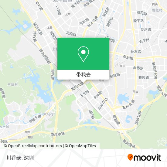 川香缘地图