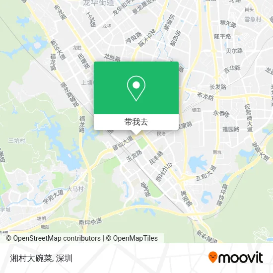 湘村大碗菜地图