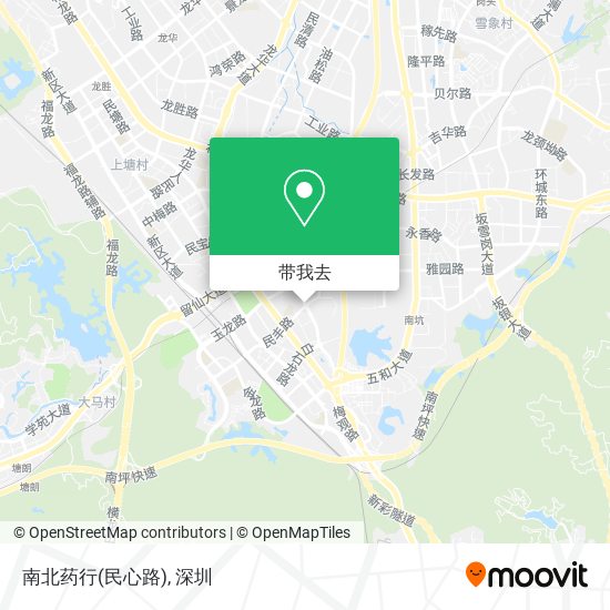 南北药行(民心路)地图