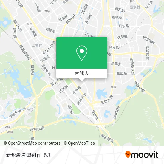 新形象发型创作地图